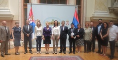11 June 2015 The delegation of the PFG with Slovakia in meeting with the delegation of the Slovak Parliament’s friendship group with the Western Balkan countries